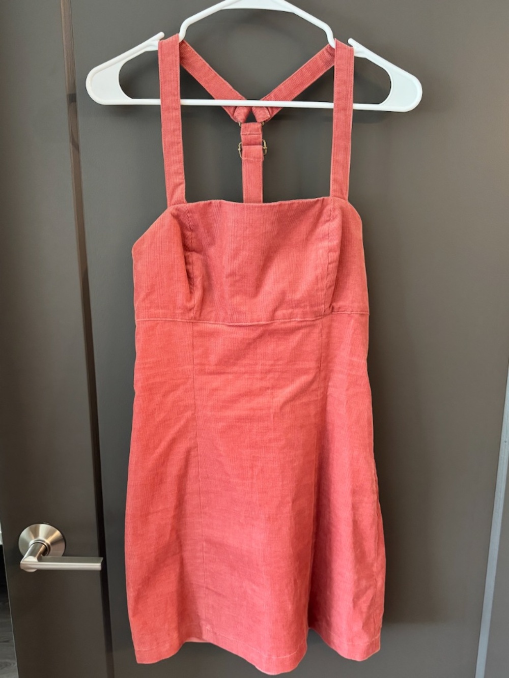 Urban Outfitters Pink Mini Corduroy Dress